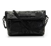 Desigual Alpha Loverty 3,0 Min, Sac à Main en polyuréthane Femme, Noir