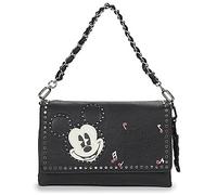 Sac a main femmes Desigual BAG MICKEY ROCK DORTMUND Noir Unique