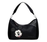 Desigual Sac à main Mickey Studstyle Mayari Maxi – polyuréthane pour femme, noir – Unique