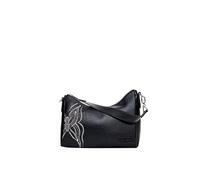 Desigual Sac à main en polyuréthane pour femme, noir, taille unique, Noir, One size
