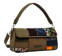 Desigual, Sac à main en tissu pour accessoires Femme, vert, One size