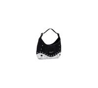 Desigual Sac à Main Sac à épaule bandoulière Haiti Snake Patch Hand Bag Black Noir