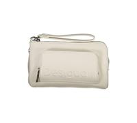 Desigual - Sac bandoulière ajustable avec détails contrastés - Femme - Accessoires - Blanc - Taille: ONE Size