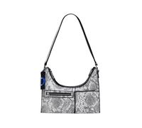 Desigual Sac bandoulière 'Delta Vega' gris / gris argenté / noir / blanc, Taille One Size
