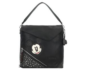 Desigual Sac bandoulière 'Mickey Studstyle' écru / rouge / noir / argent, Taille One Size