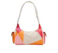 Desigual Sac bandoulière 'Mundi Brasilia' orange / framboise / rose clair / blanc cassé, Taille One Size