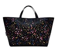 Desigual Sac de courses en polyuréthane, noir
