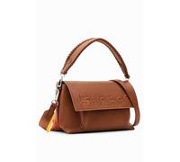 Desigual Sac Demi-logo, BAG_HALF LOGO 23 VENECIA 6000 BROWN