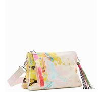 DESIGUAL Sac Femme Coton Beige GR83464 - Taille : Unique