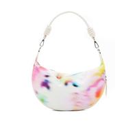 DESIGUAL Sac porté épaule Femme Blanc Textile SF19522