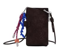 Desigual Sac pour téléphone portable Half Logo Milton Phone Bag Chocolat marron foncé