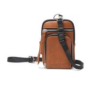 Desigual sac pour téléphone portable Mone Embossed Half Dafne Phone Bag Beige Oscuro brun