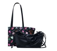 Desigual Sac shopper noir pour femme - Éclat Cahuil Hand Bag 300112