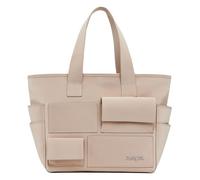 Desigual sac shopper sac à épaule bandoulière Pocket Face Pravia Shopping Bag Raw beige