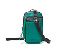 Desigual Sac téléphone portable vert pour femme - Mone Embossed Half Dafne Phone Bag Verde Oscuro 141558