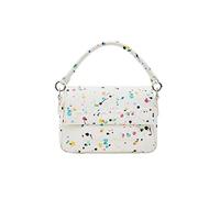Desigual Sacca, Sag_Neon Art_PUKHET Mini 1001 RAW Femmes, Bianco, Taille Unique