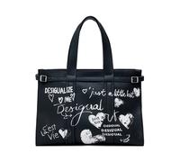 DESIGUAL Sacs, articles de toilette et valises pour femmes Grand sac cabas effet cuir avec lettres