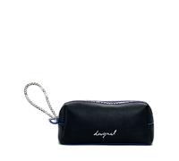 DESIGUAL Sacs, articles de toilette et valises pour femmes Trousse de toilette moyenne effet cuir contrasté