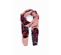 Desigual Écharpe Longue en Tissu Accessoires Boa, Rouge, Taille Unique Femmes