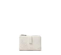 Desigual Small Wallets, Accessoire de Voyage-Ceinture Porte-Monnaie Femmes, Blanc, U