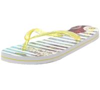 Desigual Stripped, Tongs femme - Jaune , 38 EU