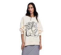 Desigual SW_Patch, 1001 Crudo, XXL, Blanc., XX-Large