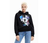 Desigual Sweat_Mickey 2000 Maillot de survêtement, Noir, X-Small Femme