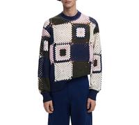 Desigual Pull-over mélange de couleurs, Taille XL