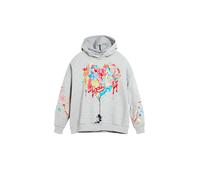 Sweatshirt Ã capuche femme Desigual Mickey Gris M