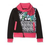 Desigual Sweat zippé fille Andersen noir/rose 17WGSK03 3-4 ans
