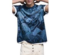 Desigual T-shirt à manches courtes mosaïque.