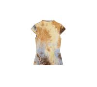 Desigual T-shirt bleu / marron / jaune, Taille XL