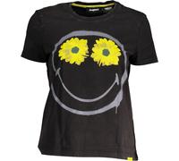 DESIGUAL T-shirt femme textile Noir SF19496 - Taille : XL