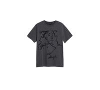 Desigual T-shirt marron / noir, Taille L