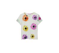 Desigual T-Shirt pour Fille TS_danerys, Blanc., 10 Ans