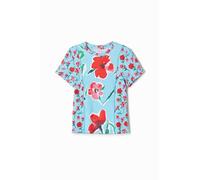 Desigual T-Shirt TS_Daisy pour Fille, Bleu, 12 Ans