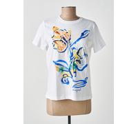 desigual tee-shirts et débardeurs femme de couleur blanc
