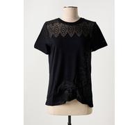 desigual tee-shirts et débardeurs femme de couleur noir 36