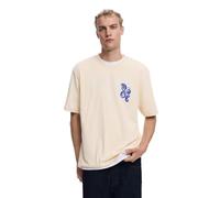 Desigual TS_Back Panel Paisley T-Shirt, Inde, S Homme