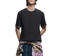 Desigual TS_Check_Double T-Shirt Homme (Lot de 1)