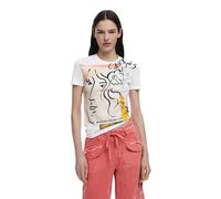Desigual TS_Collection, 1000 White, XL