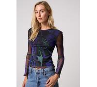 Desigual Ts Dots Leaf Lacroix pour M Violet
