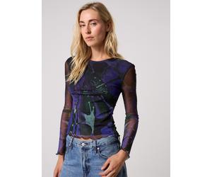 Desigual Ts Dots Leaf Lacroix pour M Violet