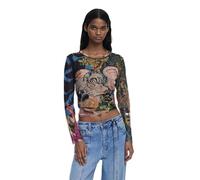 Desigual TS_Dragon_Lacroix, 5028 Azul Plomo, M