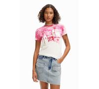 Desigual TS_Fez Blouse, Rouge, XL Femme