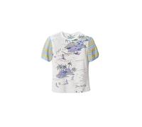 Desigual TS_Hawai T-Shirt, White, XL aux Femmes