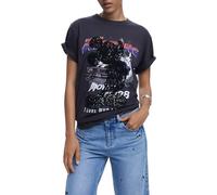 Desigual TS_Mickey Lace, 2006 Dark Grey, L