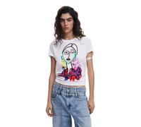 Desigual TS_MISURI, 1000 White, XS