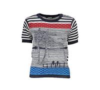 Desigual TS_Sun 5010 T-Shirt, Bleu, XX-Large Femme