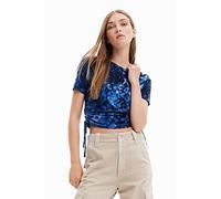 Desigual TS_triestre 5000 T-Shirt, Bleu, XL Femme